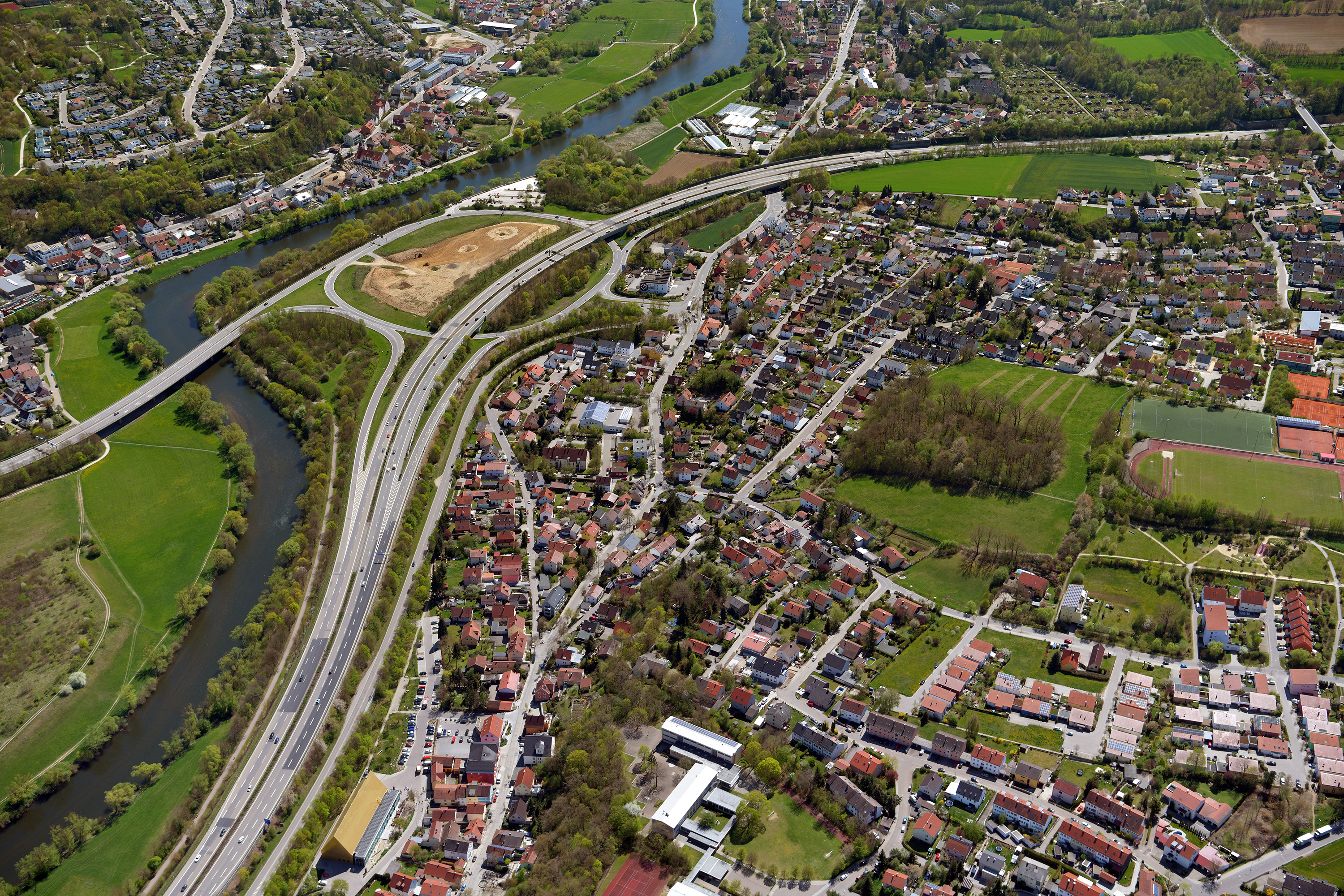 Luftbild Lappersdorf 2019