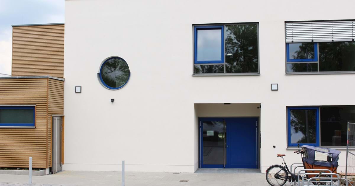 Kinderhaus am Sportzentrum - Eingang